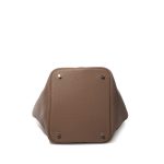 Hermès Beige de Weimar Clemence Picotin Lock 22 Palladium Hardware - Image 5